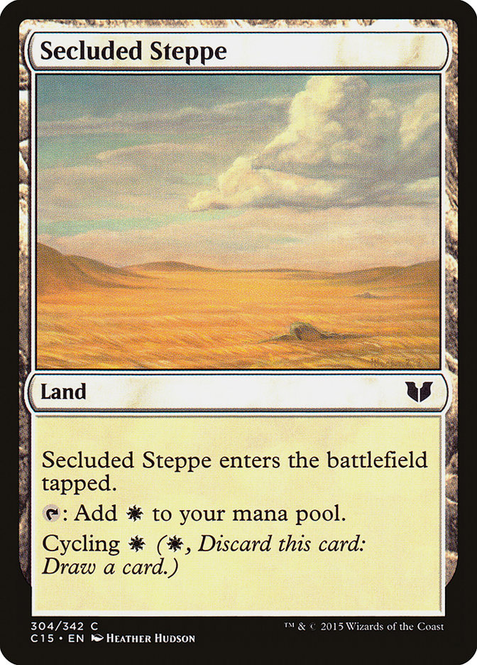 Secluded Steppe [Commander 2015] | Good Games Morley