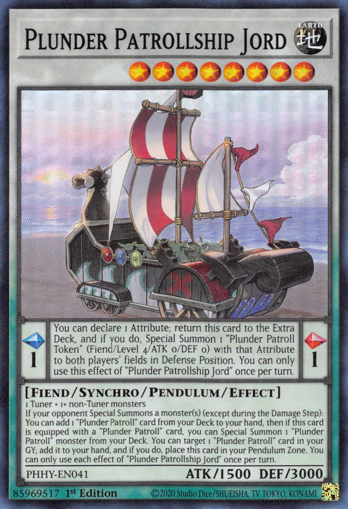 Plunder Patrollship Jord [PHHY-EN041] Super Rare | Good Games Morley