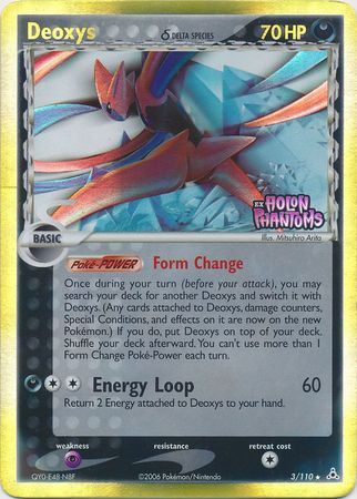Deoxys (3/110) (Delta Species) (Stamped) [EX: Holon Phantoms] | Good Games Morley