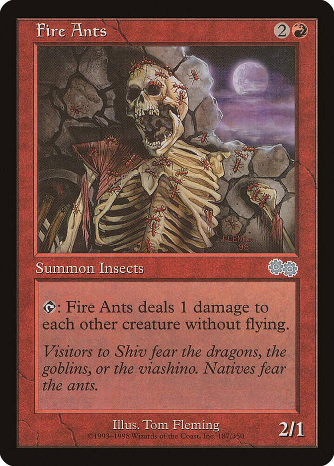 Fire Ants [Urza's Saga] | Good Games Morley