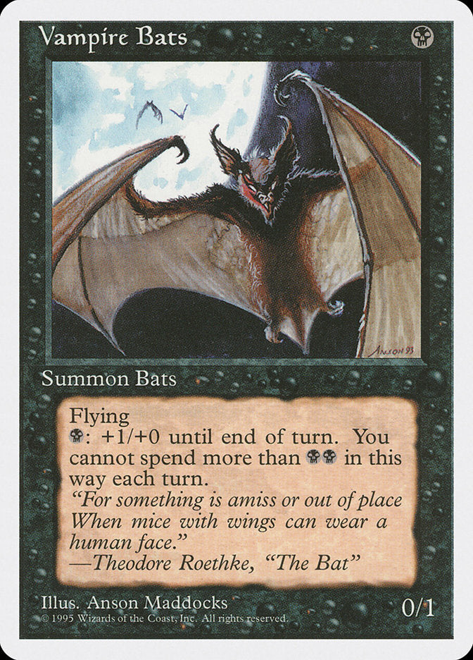 Vampire Bats [Fourth Edition] | Good Games Morley