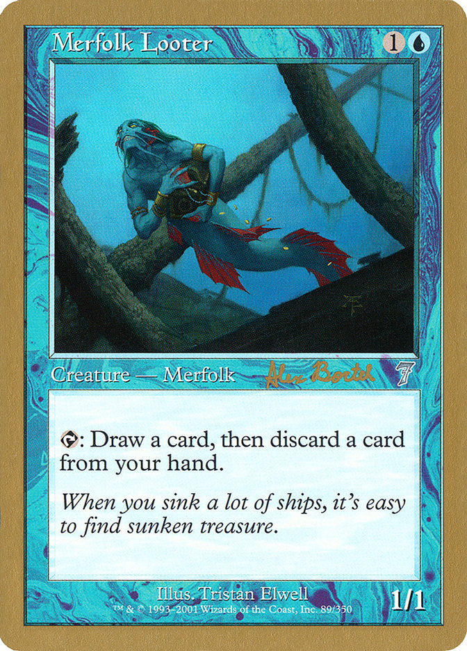 Merfolk Looter (Alex Borteh) [World Championship Decks 2001] | Good Games Morley