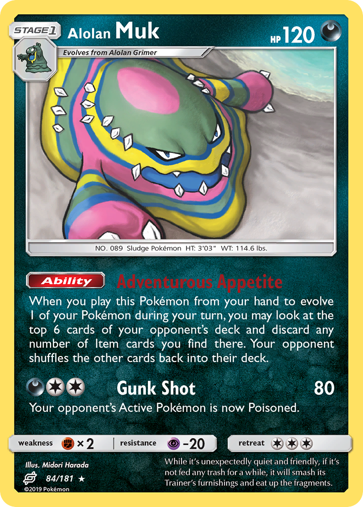 Alolan Muk (84/181) [Sun & Moon: Team Up] | Good Games Morley