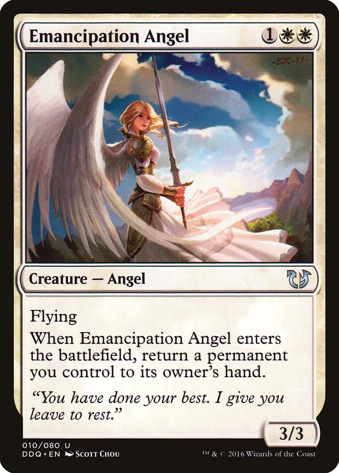 Emancipation Angel [Duel Decks: Blessed vs. Cursed] | Good Games Morley
