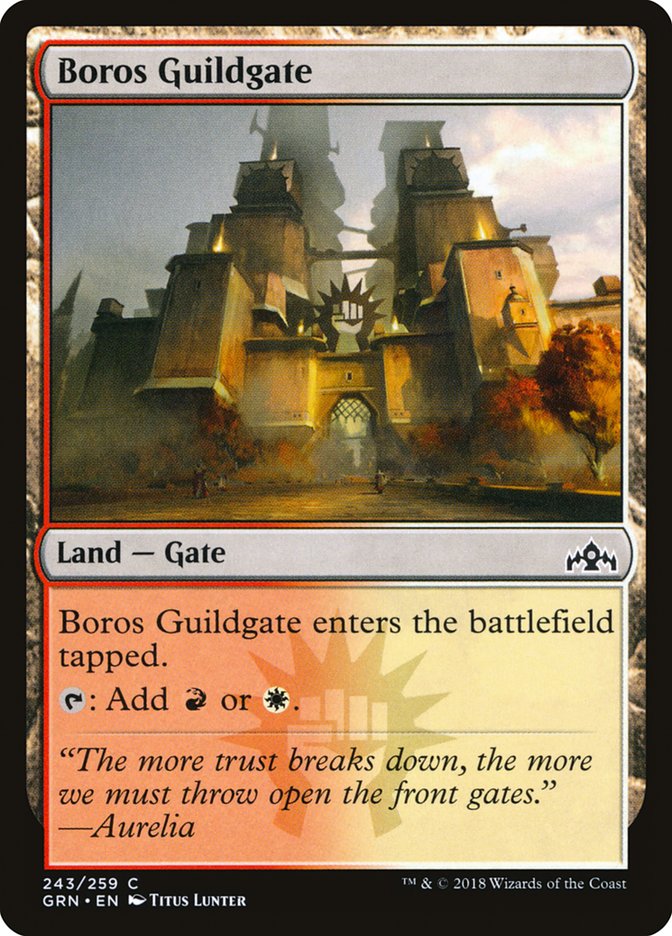 Boros Guildgate (243/259) [Guilds of Ravnica] | Good Games Morley