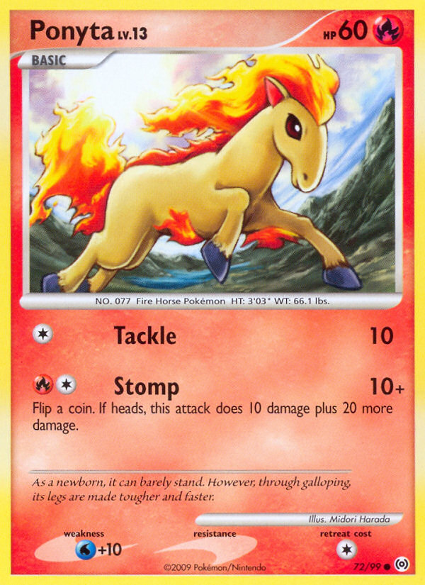 Ponyta (72/99) [Platinum: Arceus] | Good Games Morley