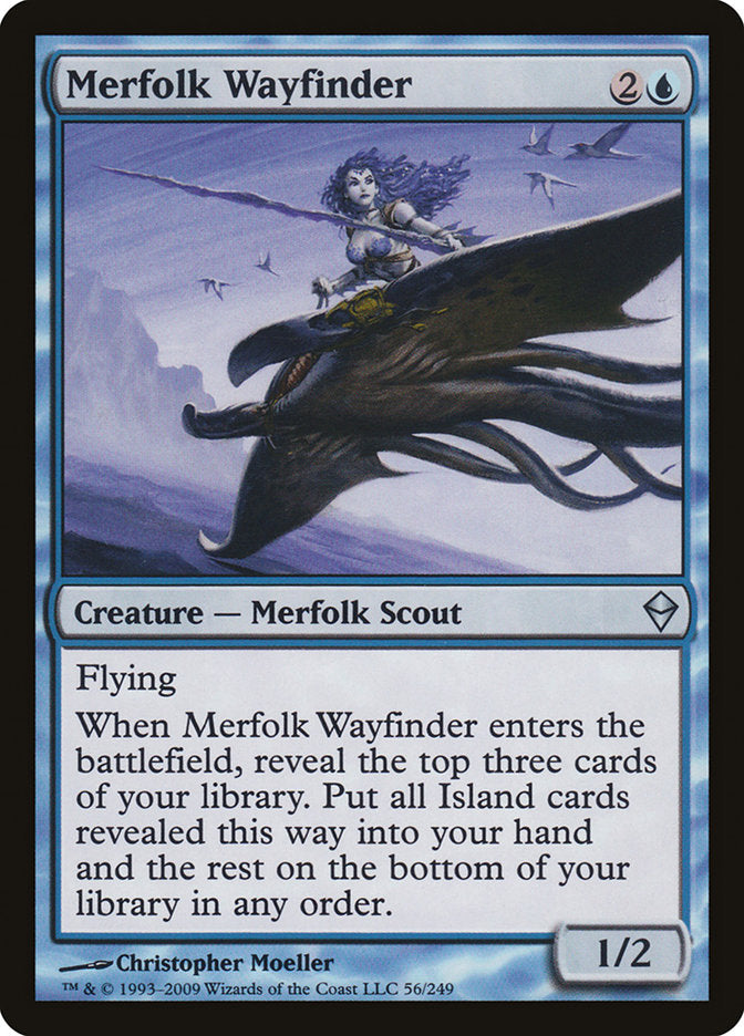 Merfolk Wayfinder [Zendikar] | Good Games Morley