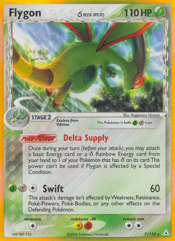 Flygon (7/110) (Delta Species) [EX: Holon Phantoms] | Good Games Morley