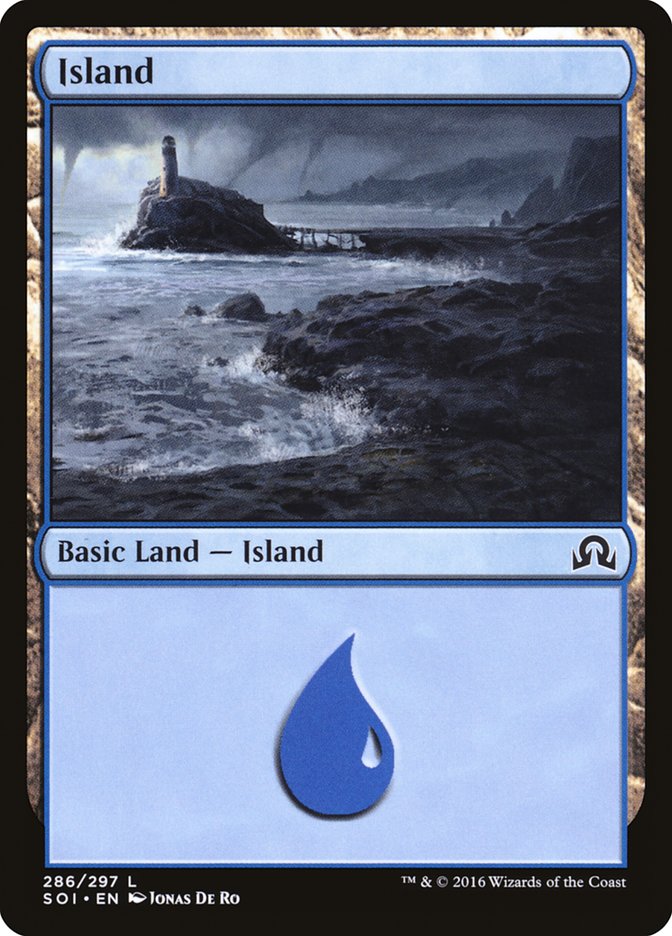 Island (286) [Shadows over Innistrad] | Good Games Morley