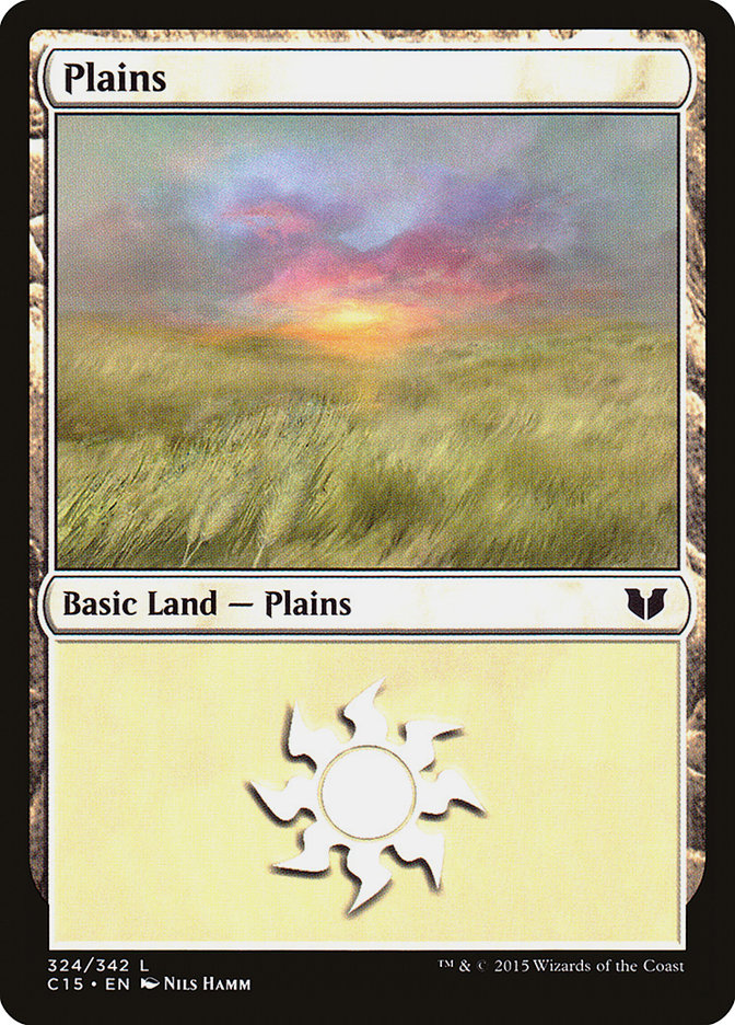 Plains (324) [Commander 2015] | Good Games Morley