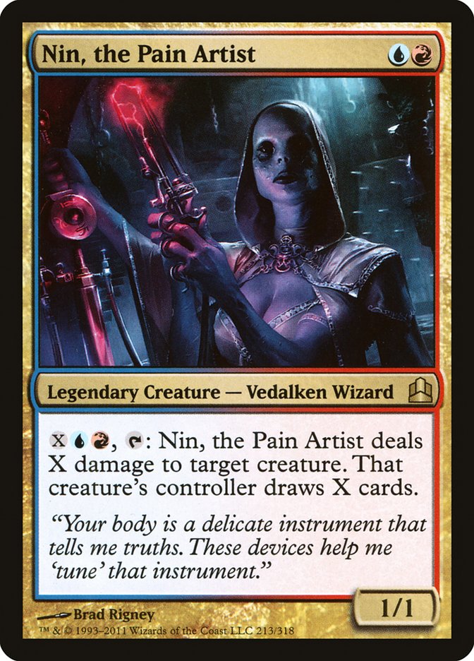 Nin, the Pain Artist [Commander 2011] | Good Games Morley