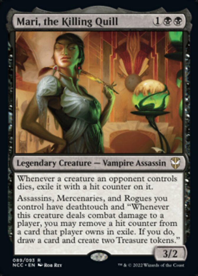Mari, the Killing Quill [Streets of New Capenna Commander] | Good Games Morley