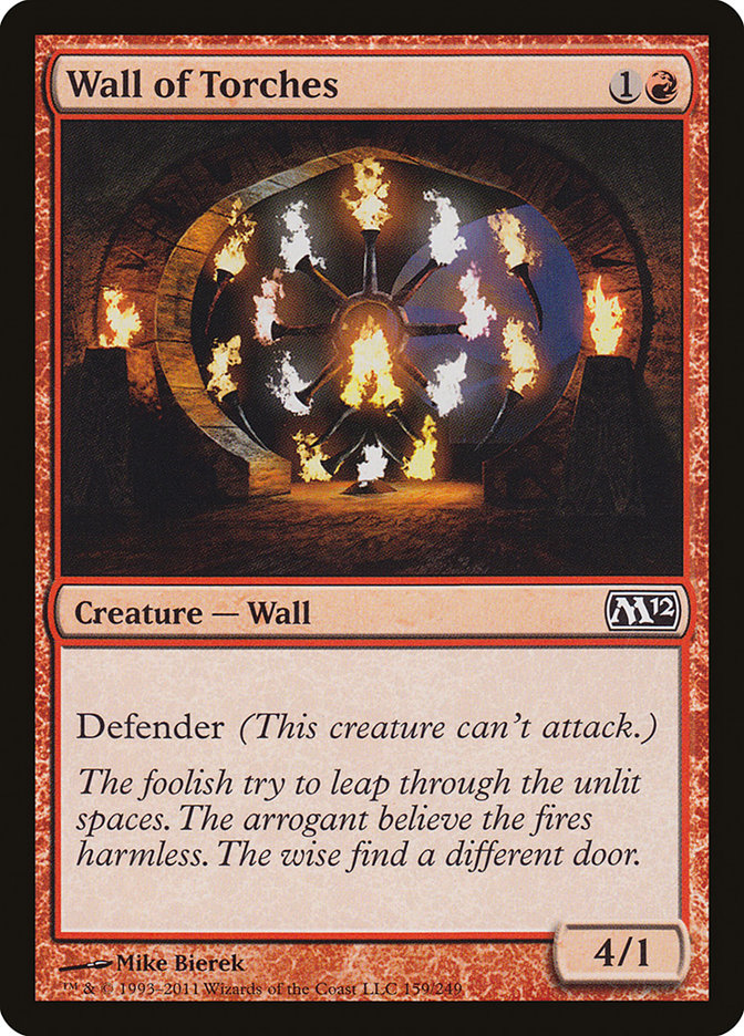 Wall of Torches [Magic 2012] | Good Games Morley
