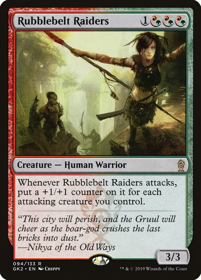 Rubblebelt Raiders [Ravnica Allegiance Guild Kit] | Good Games Morley