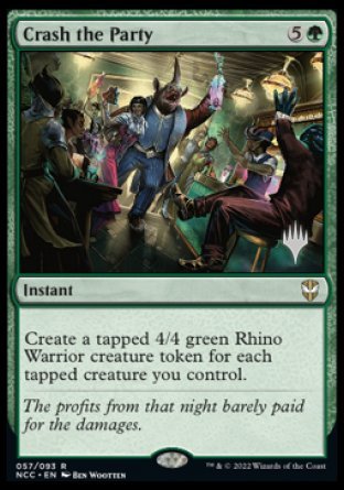 Crash the Party (Promo Pack) [Streets of New Capenna Commander Promos] | Good Games Morley