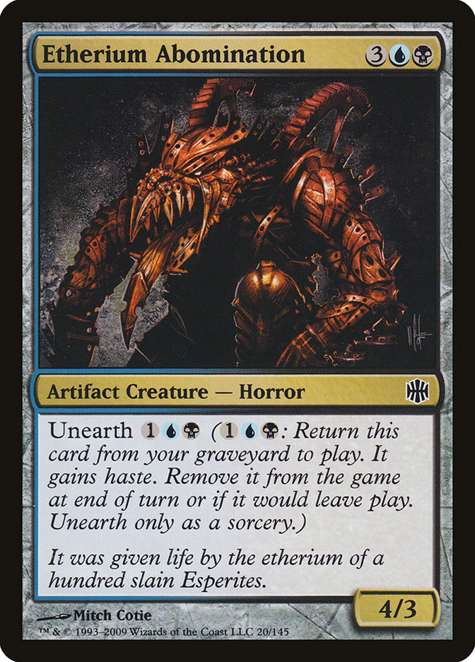 Etherium Abomination [Alara Reborn] | Good Games Morley