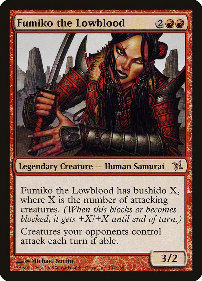 Fumiko the Lowblood [Betrayers of Kamigawa] | Good Games Morley