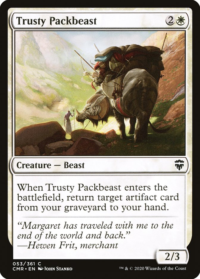 Trusty Packbeast [Commander Legends] | Good Games Morley
