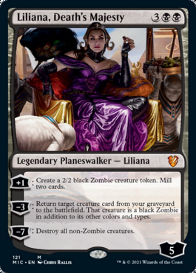 Liliana, Death's Majesty [Innistrad: Midnight Hunt Commander] | Good Games Morley