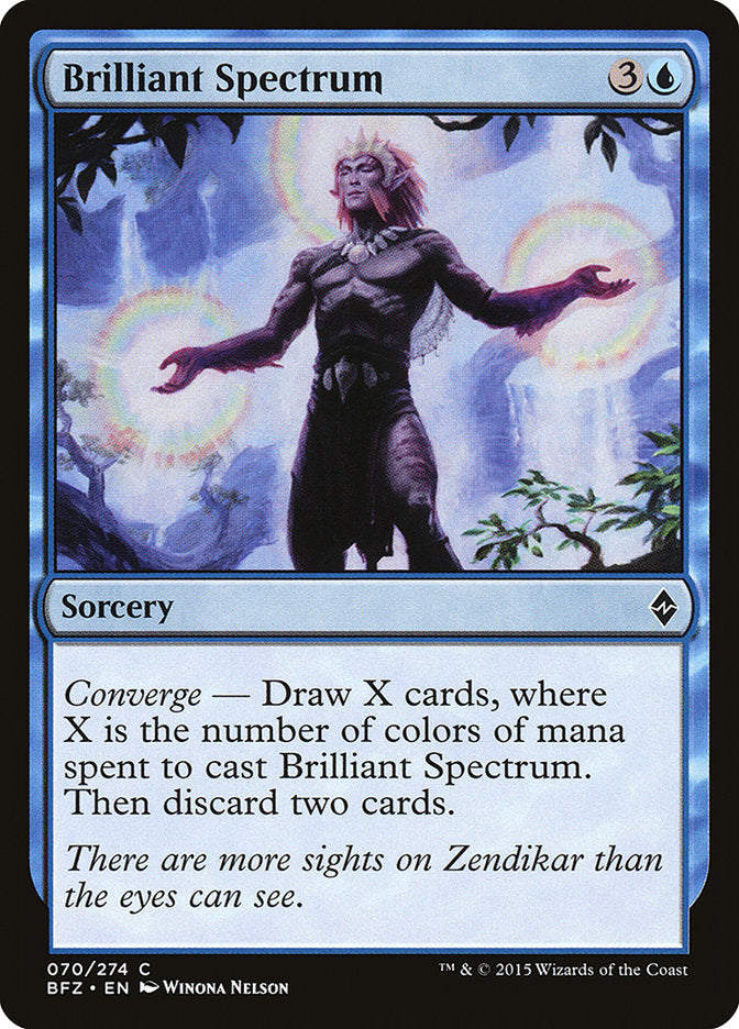 Brilliant Spectrum [Battle for Zendikar] | Good Games Morley