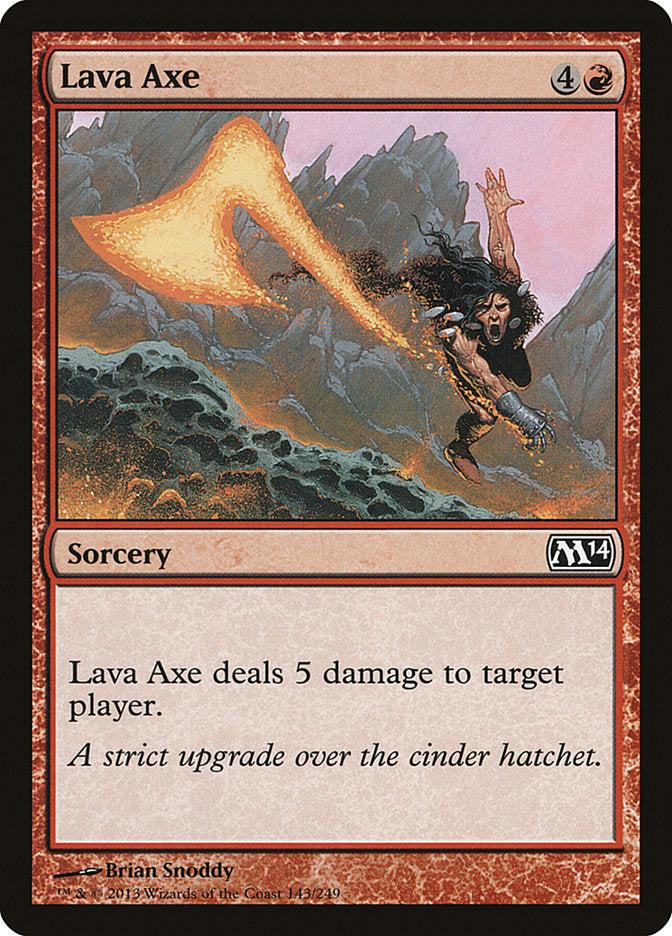Lava Axe [Magic 2014] | Good Games Morley