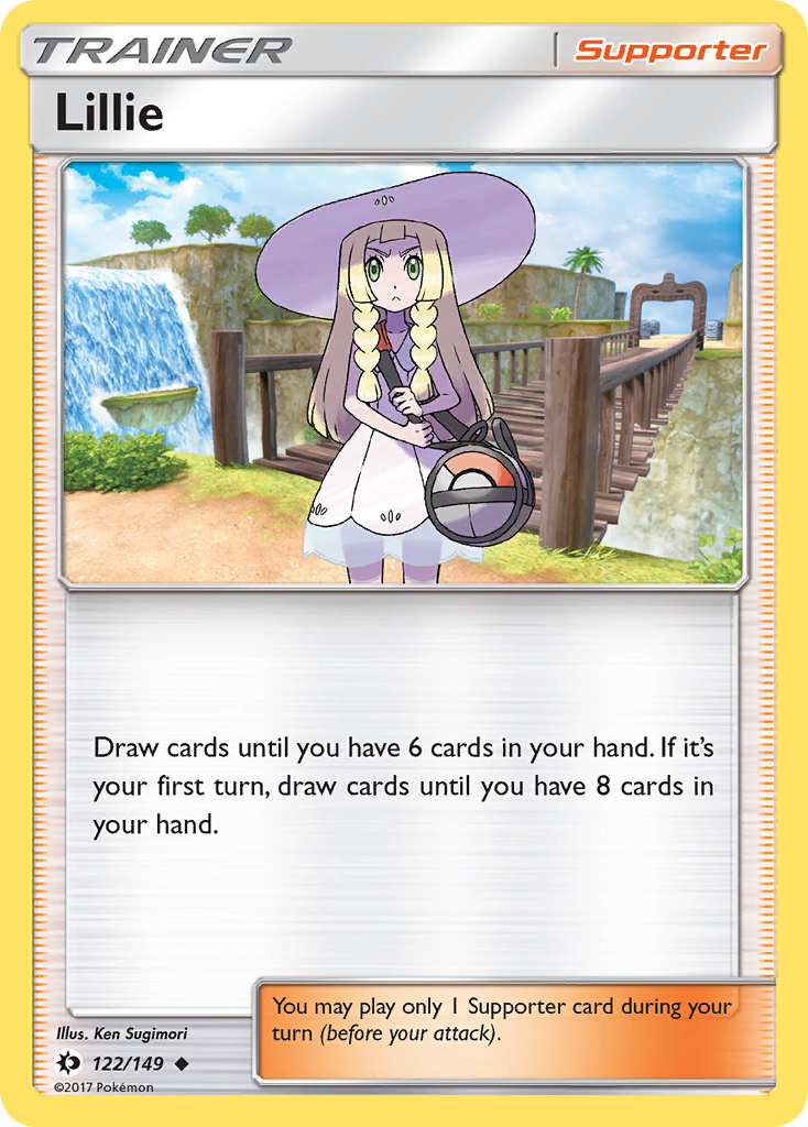 Lillie (122/149) [Sun & Moon: Base Set] | Good Games Morley