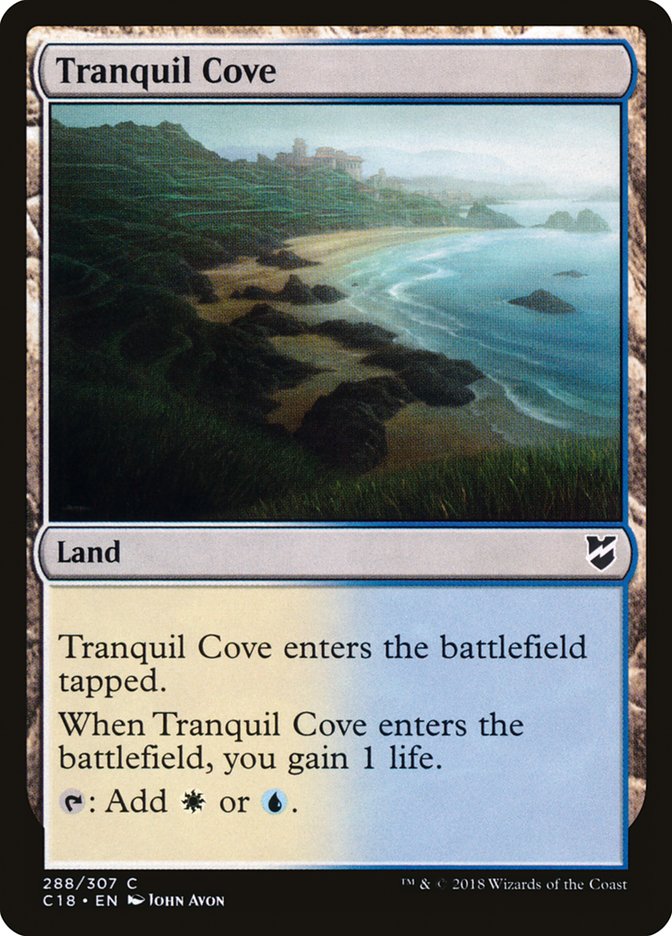 Tranquil Cove [Commander 2018] | Good Games Morley
