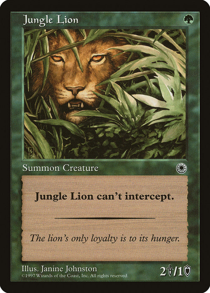 Jungle Lion [Portal] | Good Games Morley
