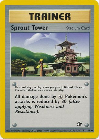 Sprout Tower (97/111) [Neo Genesis Unlimited] | Good Games Morley