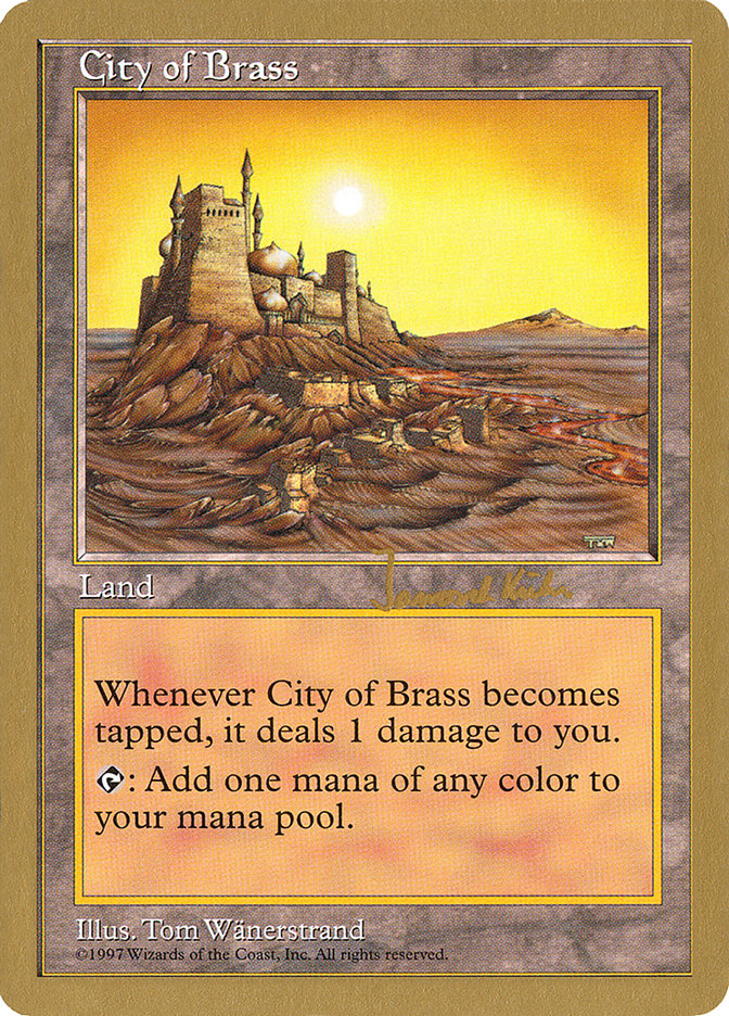 City of Brass (Janosch Kuhn) [World Championship Decks 1997] | Good Games Morley