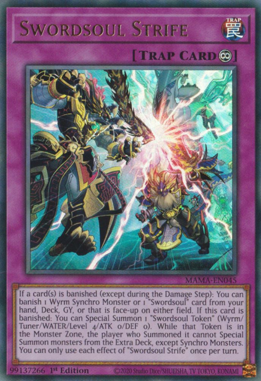 Swordsoul Strife [MAMA-EN045] Ultra Rare | Good Games Morley