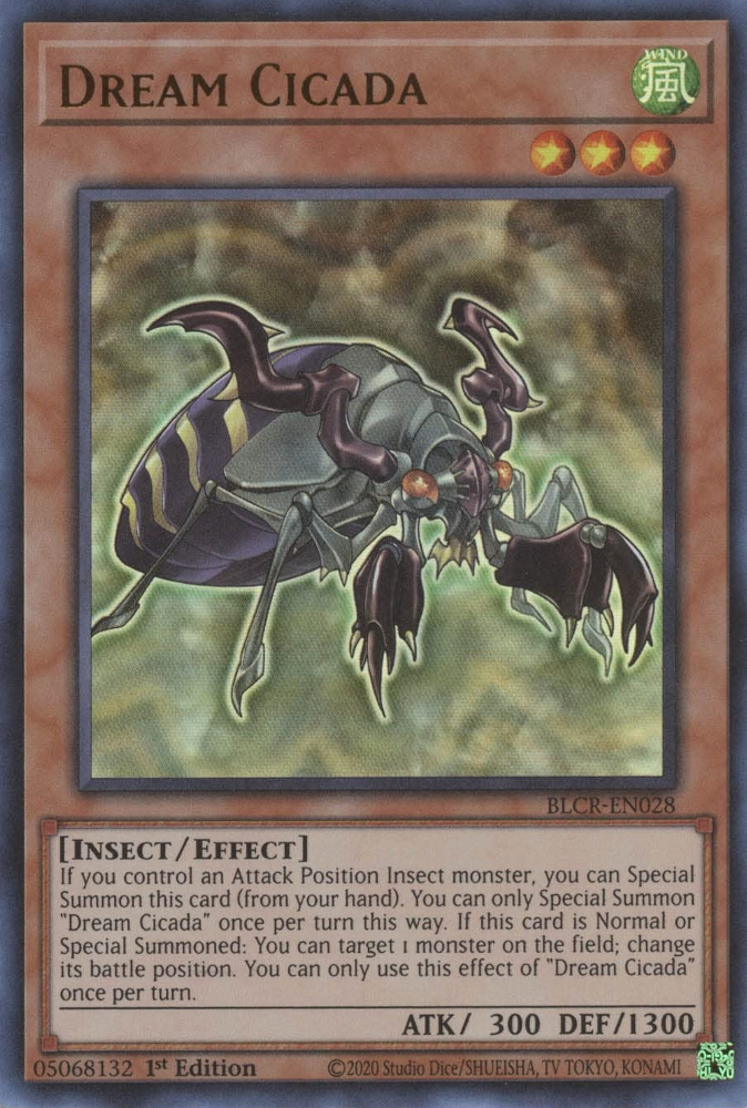 Dream Cicada [BLCR-EN028] Ultra Rare | Good Games Morley
