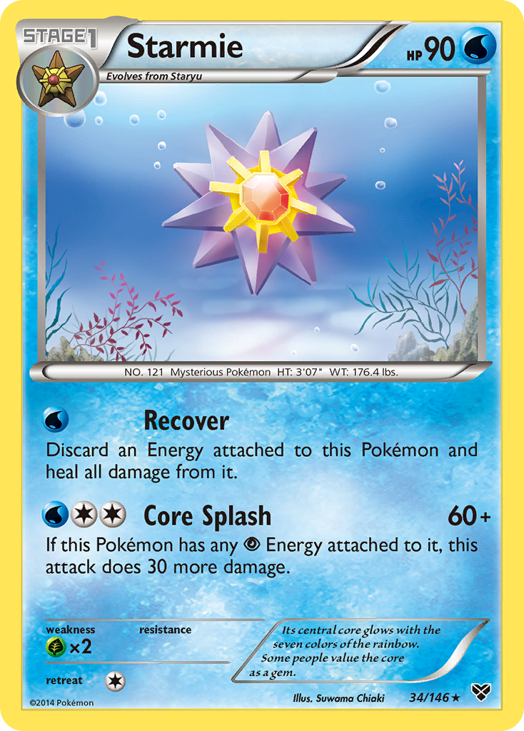 Starmie (34/146) [XY: Base Set] | Good Games Morley