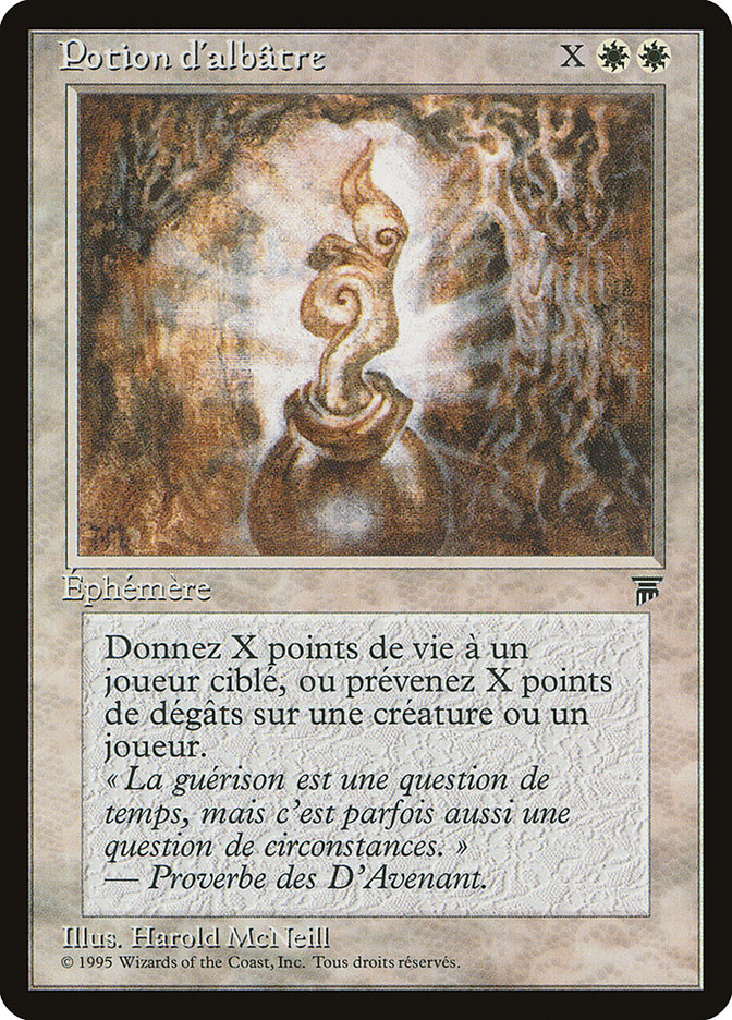 Alabaster Potion (French) - "Potion d'albatre" [Renaissance] | Good Games Morley