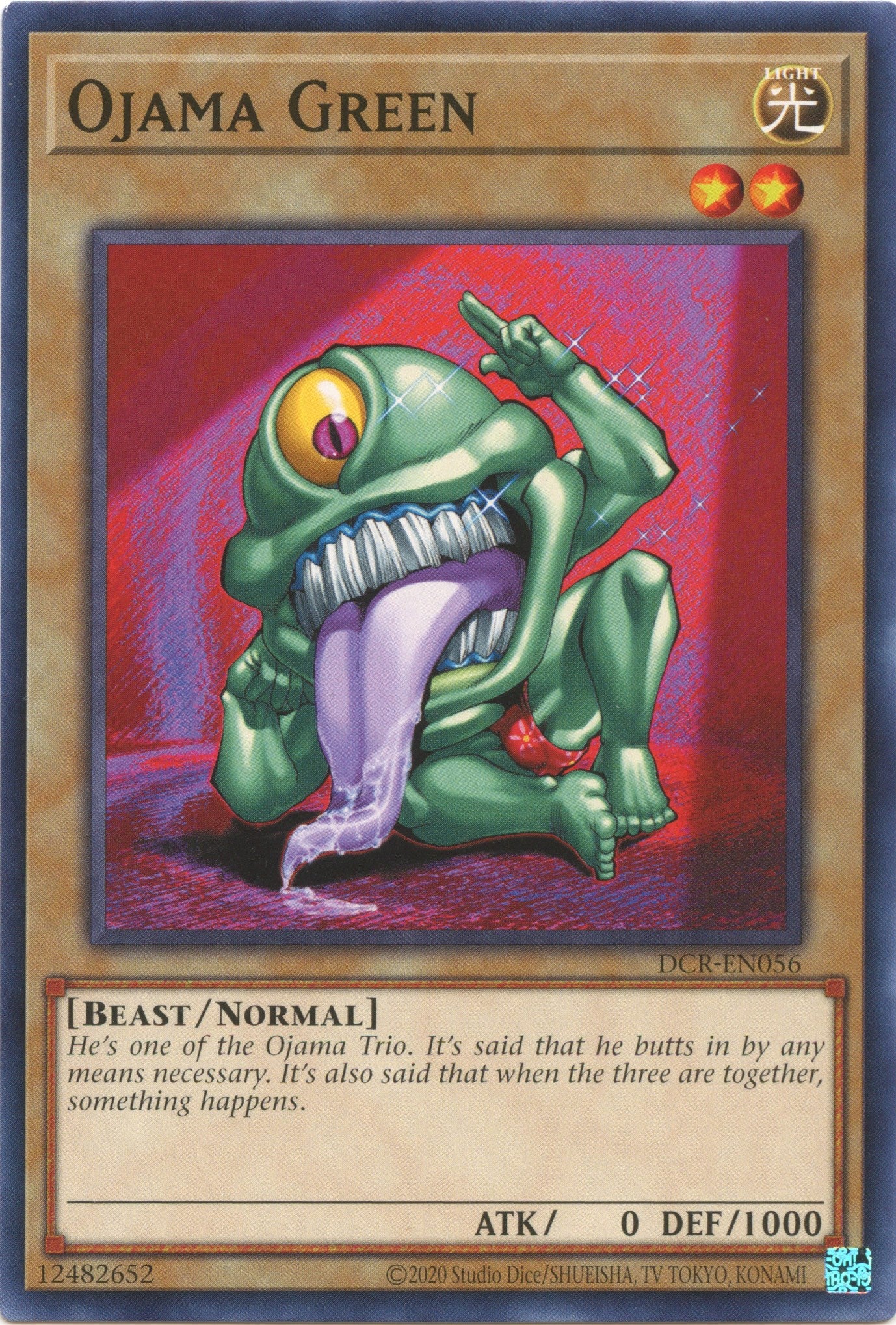 Ojama Green (25th Anniversary) [DCR-EN056] Common | Good Games Morley