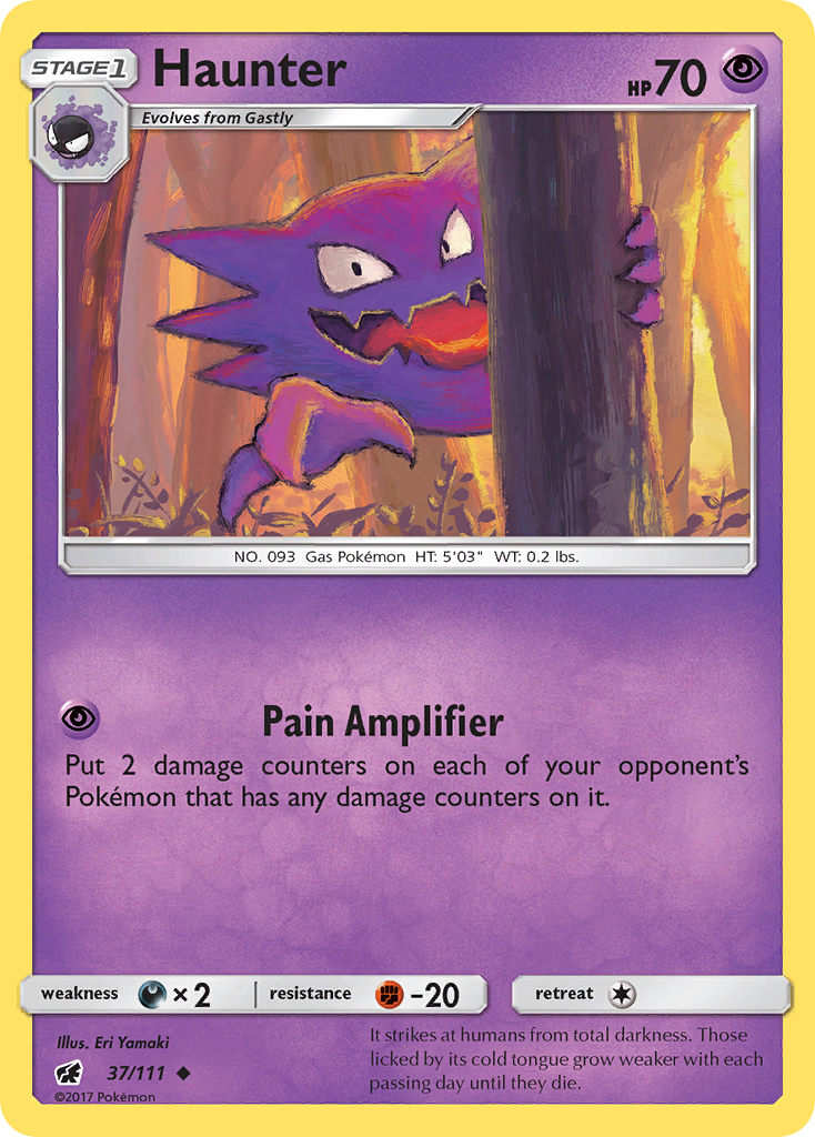 Haunter (37/111) [Sun & Moon: Crimson Invasion] | Good Games Morley