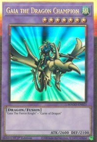 Gaia the Dragon Champion [MAGO-EN025] Gold Rare | Good Games Morley