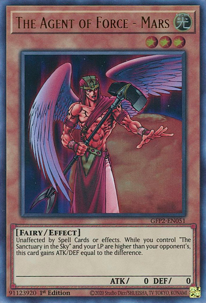 The Agent of Force - Mars [GFP2-EN051] Ultra Rare | Good Games Morley