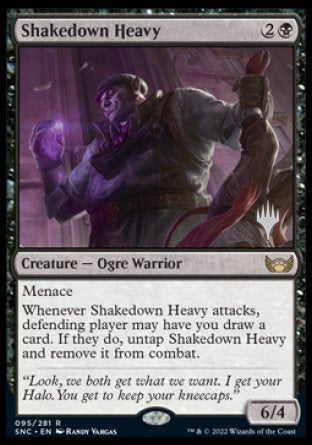 Shakedown Heavy (Promo Pack) [Streets of New Capenna Promos] | Good Games Morley