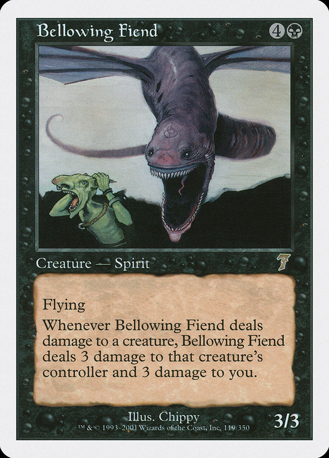 Bellowing Fiend [Seventh Edition] | Good Games Morley