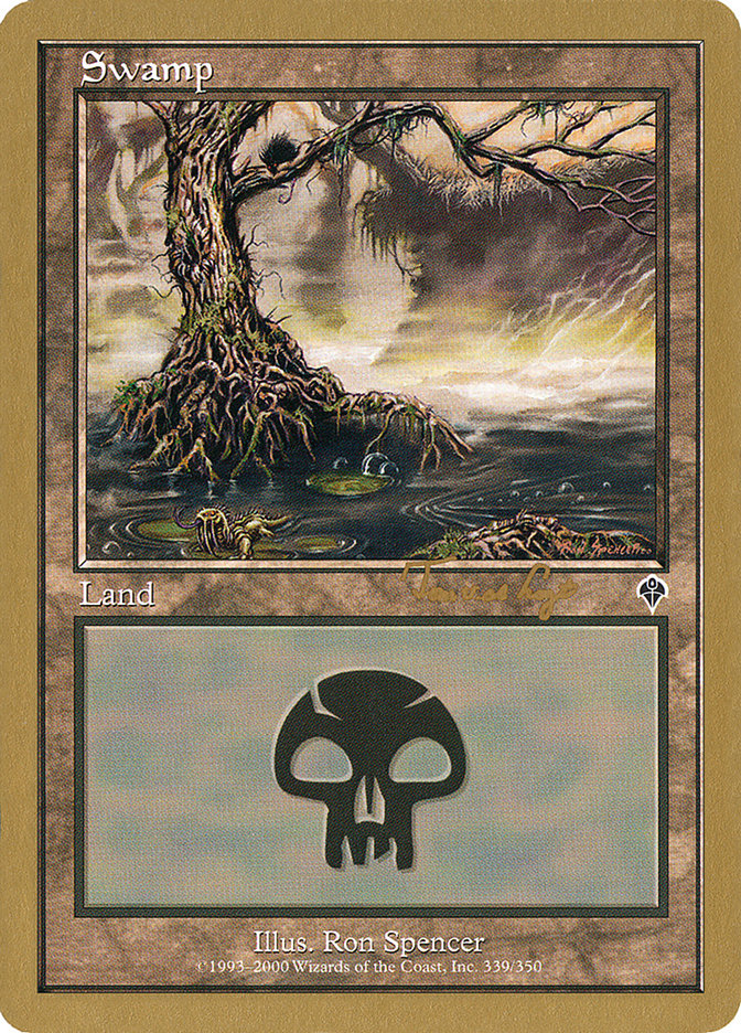 Swamp (tvdl339) (Tom van de Logt) [World Championship Decks 2001] | Good Games Morley