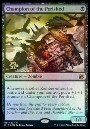 Champion of the Perished [Innistrad: Midnight Hunt Prerelease Promos] | Good Games Morley