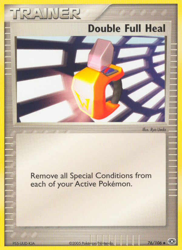 Double Full Heal (76/106) [EX: Emerald] | Good Games Morley