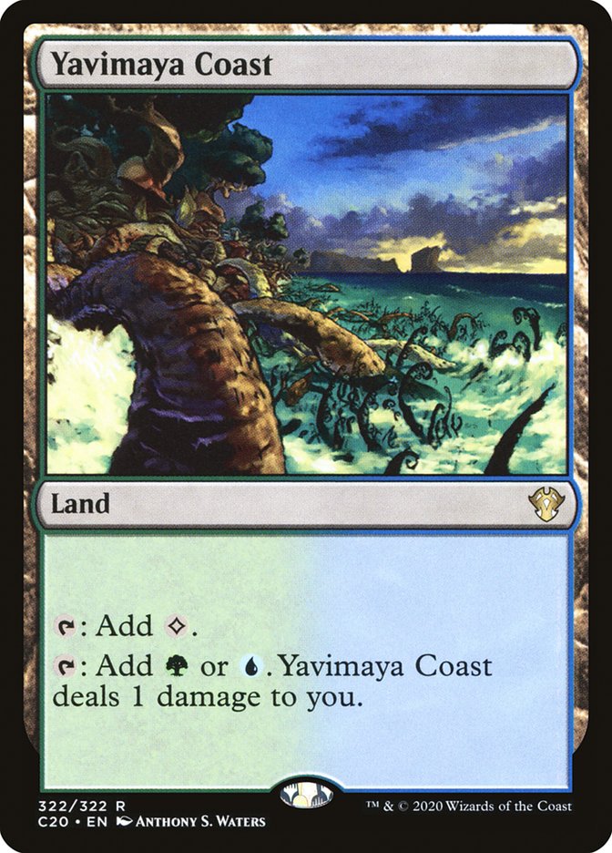 Yavimaya Coast [Commander 2020] | Good Games Morley