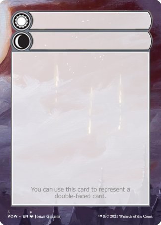 Helper Card (5/9) [Innistrad: Crimson Vow Tokens] | Good Games Morley