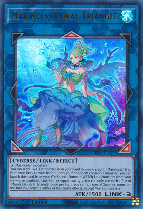 Marincess Coral Triangle [LED9-EN033] Ultra Rare | Good Games Morley