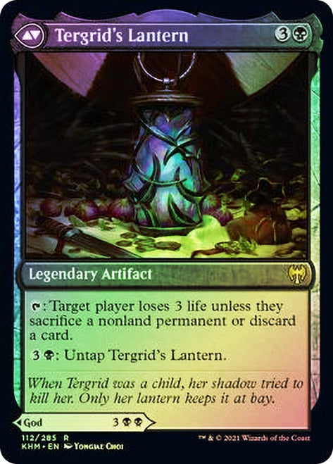 Tergrid, God of Fright // Tergrid's Lantern [Kaldheim Prerelease Promos] | Good Games Morley