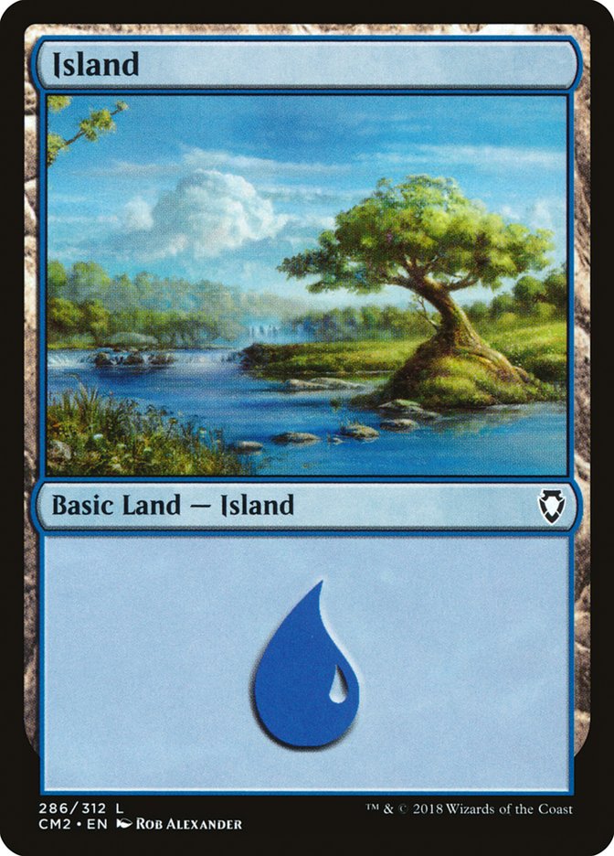 Island (286) [Commander Anthology Volume II] | Good Games Morley