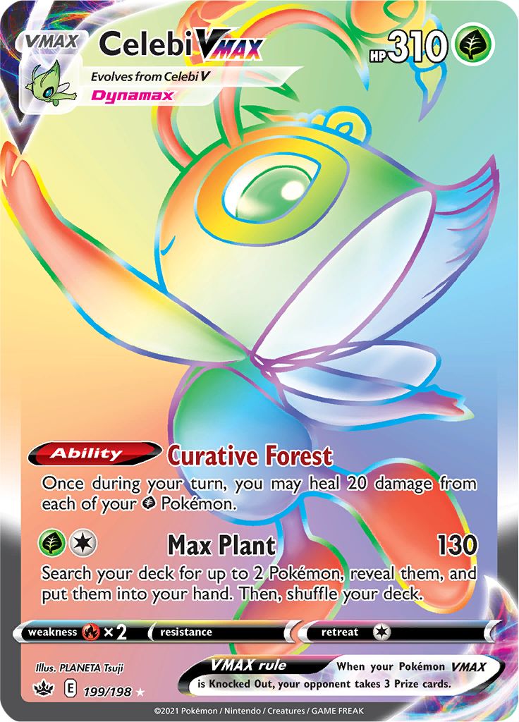 Celebi VMAX (199/198) [Sword & Shield: Chilling Reign] | Good Games Morley