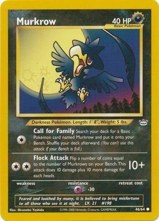 Murkrow (46/64) [Neo Revelation Unlimited] | Good Games Morley